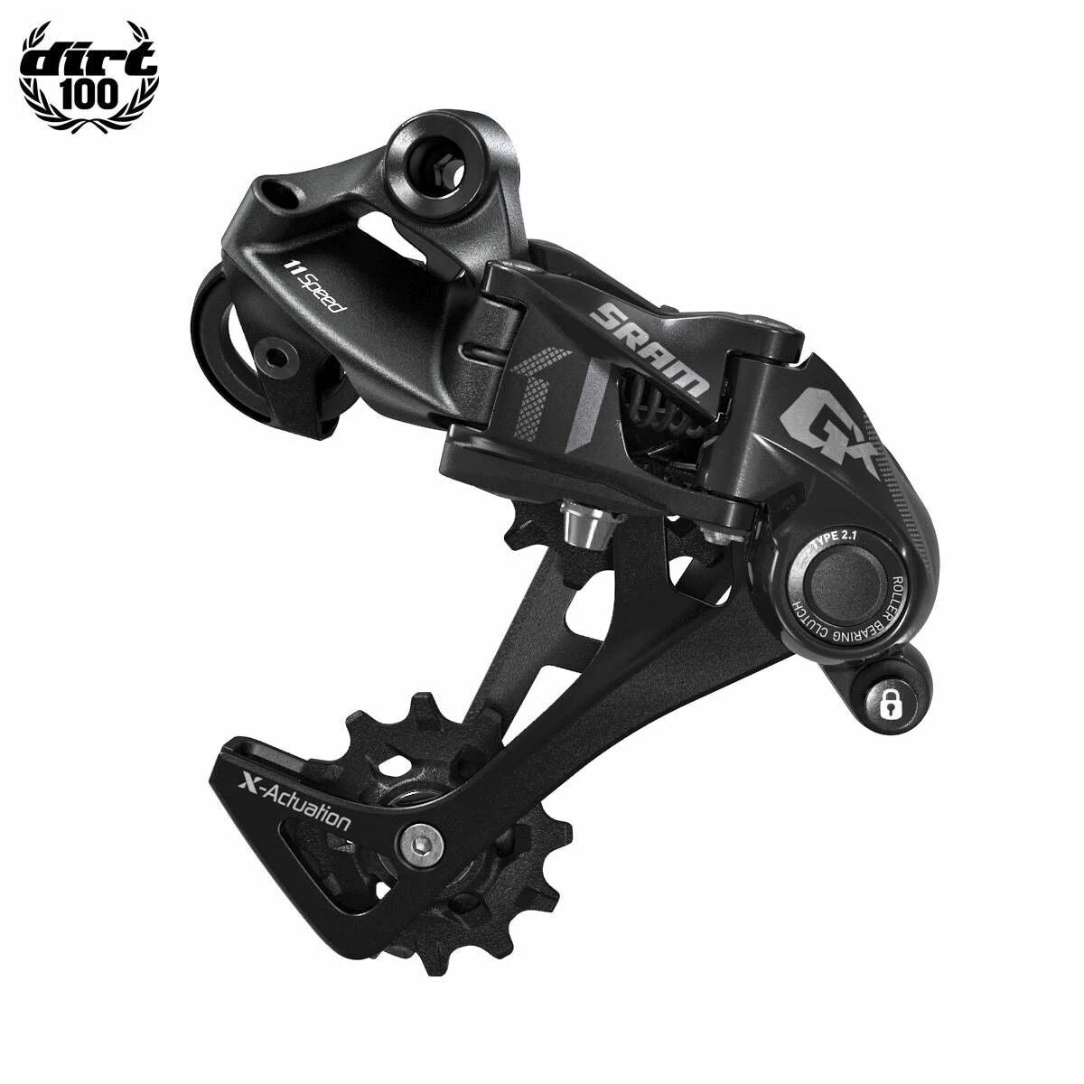SRAM Dérailleur AR GX Chape Longue 1x11V Rouge#