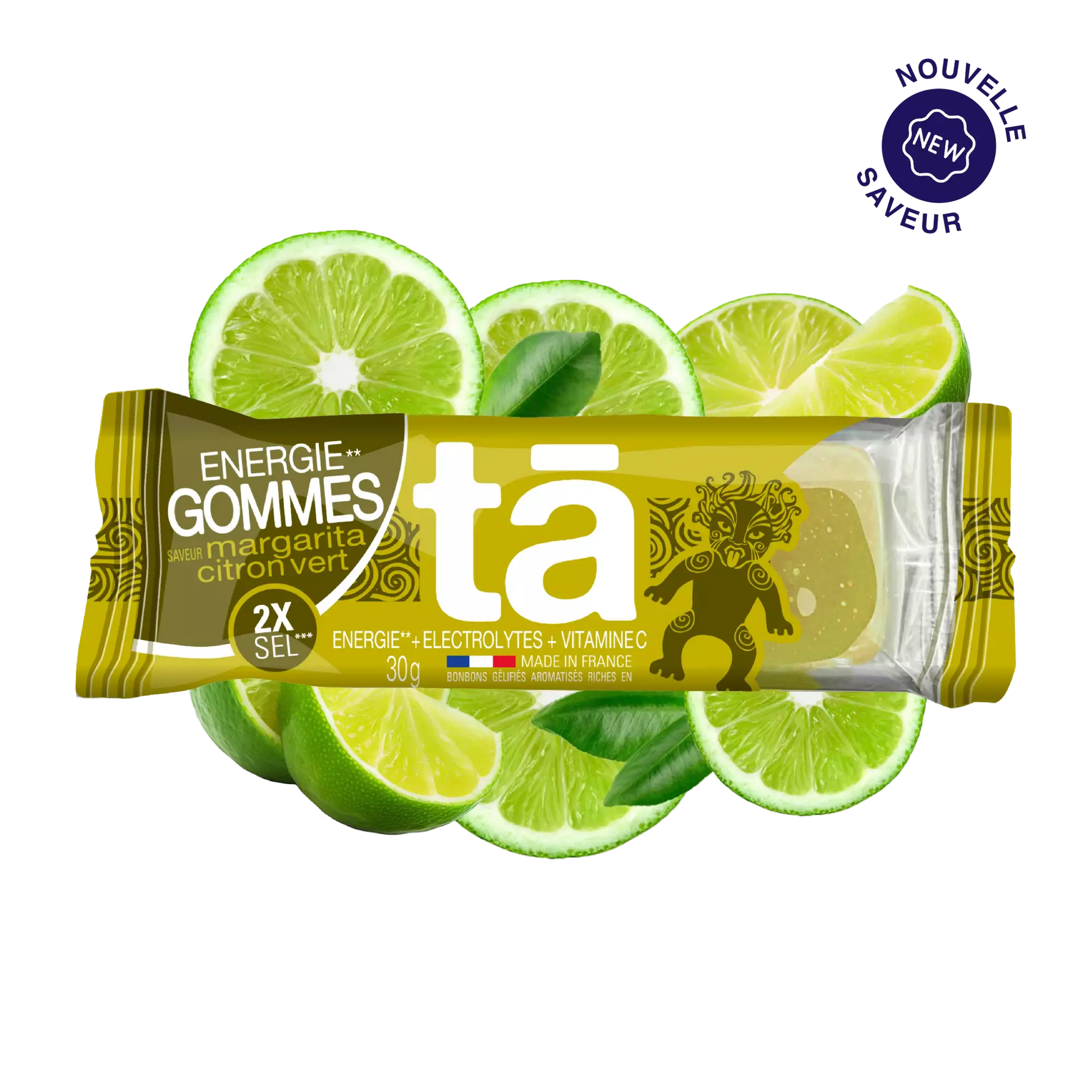 Energy Gommes TA Energy, Energie + Electrolytes (sachet de 3)