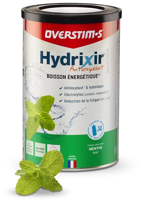Hydrixir Antioxydant Pot Menthe 600g OVERSTIMS