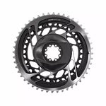 SRAM Kit Plateaux Route 2x RED AXS D1 12 V - 50/37T / X-Range / 8 Bolt DM (Direct Mount) - Polar Grey