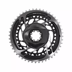 SRAM Kit Plateaux Route 2x RED AXS D1 12 V - 50/37T / X-Range / 8 Bolt DM (Direct Mount) - Polar Grey