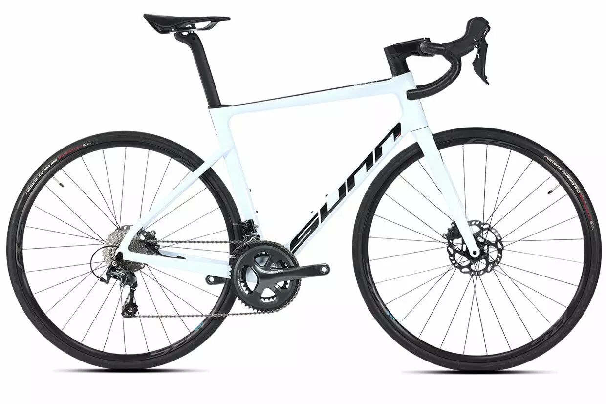 Vélo de route SUNN Asphalt S3 blanc 2025