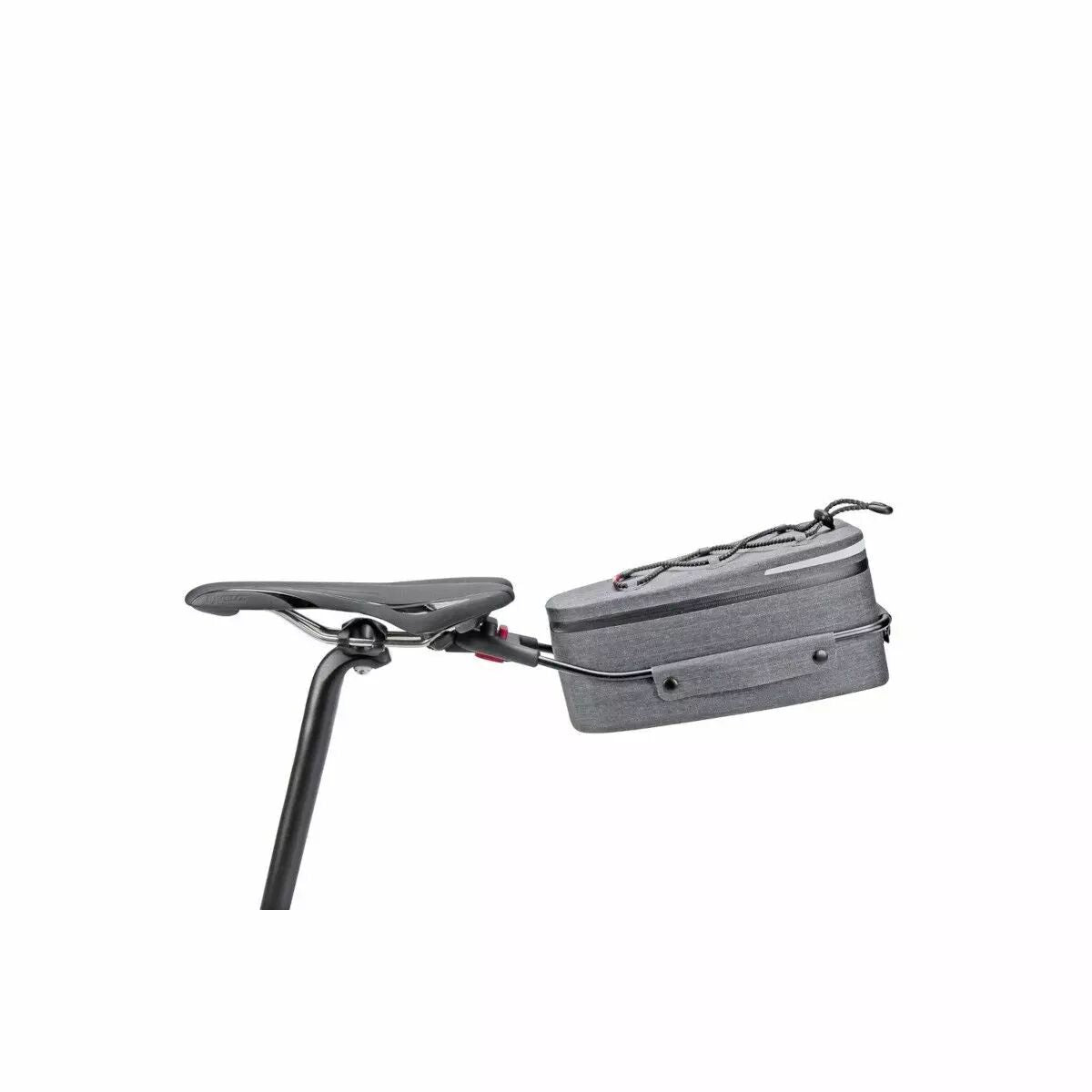 Sacoche CONTOUR Etanche Grise Fixation selle KLICKFIX