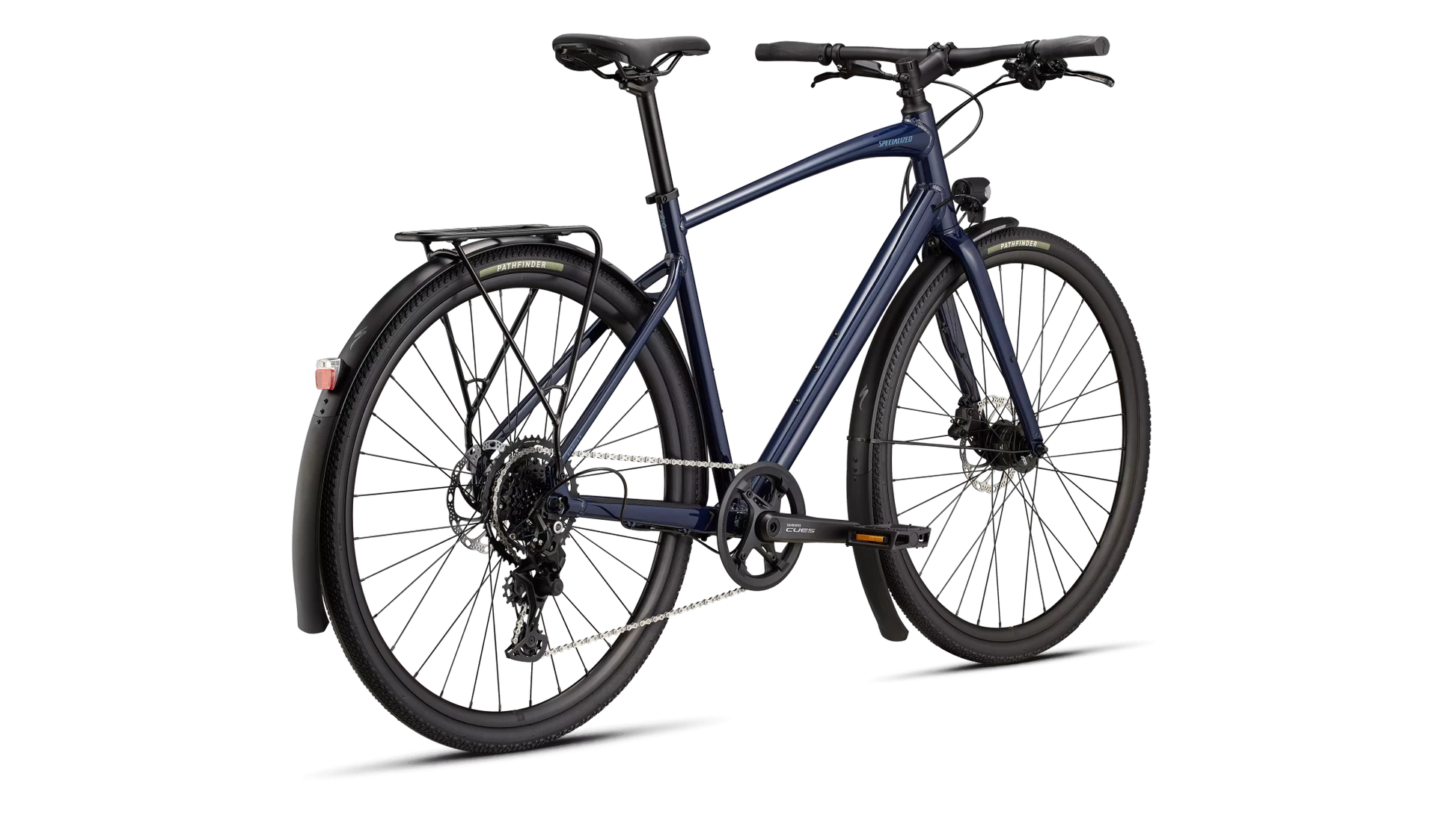 Vélo Specialized Sirrus X 2.0 Gloss Deep Marine/Grey Blue Frost Reflective