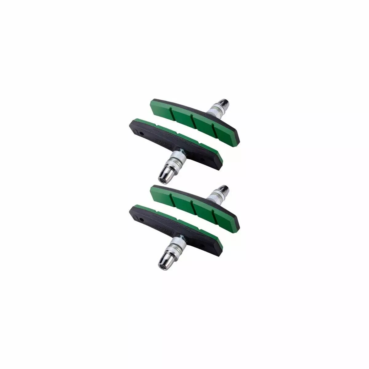 Patins brakeshoes EStop e-bike (4pcs) vert BBB