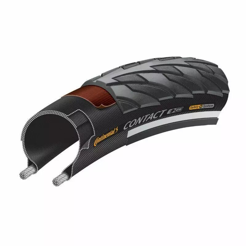 Pneu VTT 26 X 1.75 CONTINENTAL Contact Noir TR (47-559)