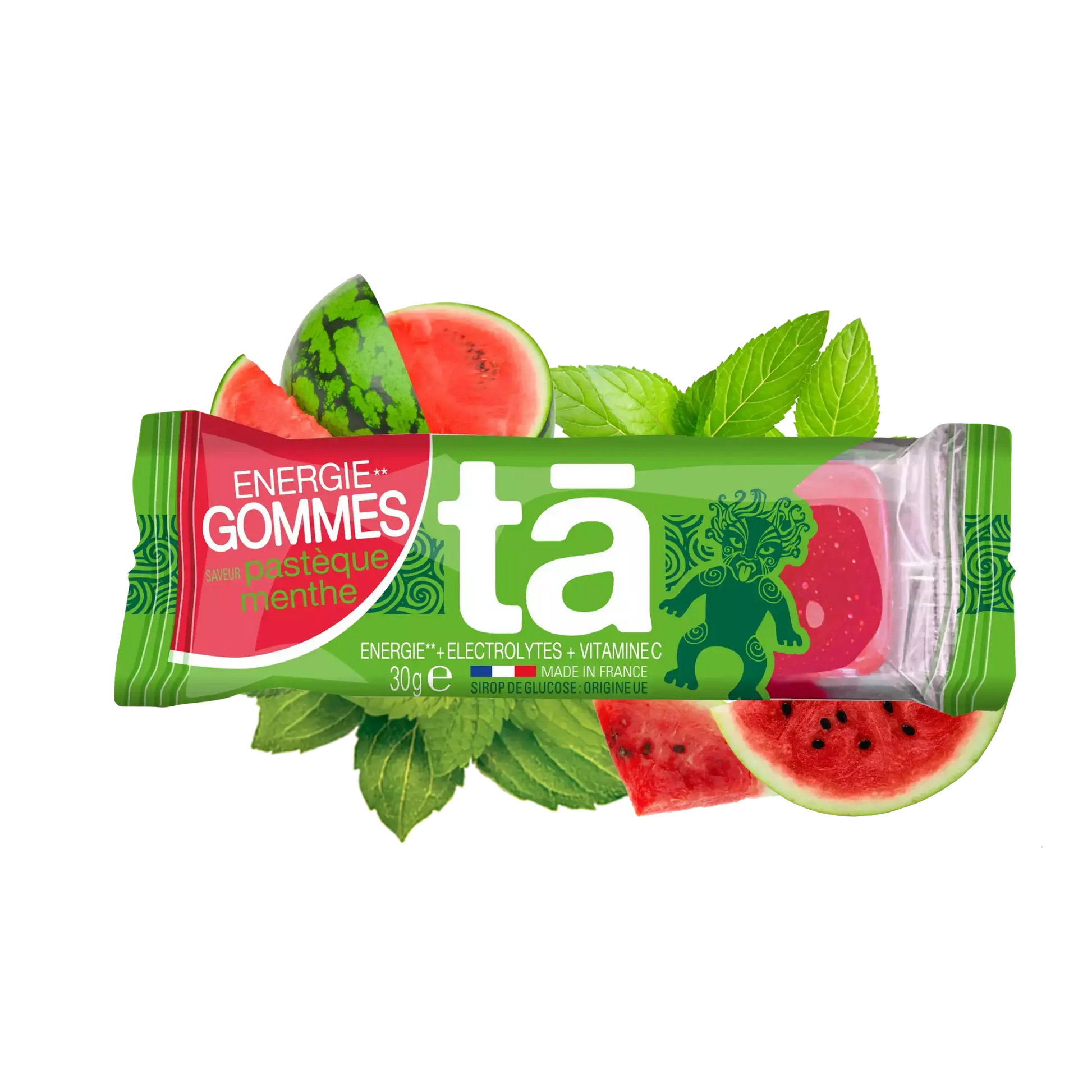 Energy Gommes TA Energy, Energie + Electrolytes (sachet de 3)
