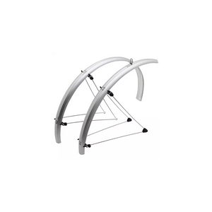 GARDE BOUE CITY/VTC 28 STRONGLIGHT 48mm argent (paire)