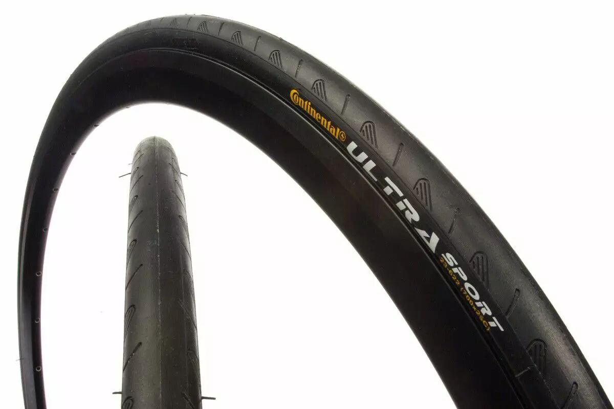 Pneu CONTINENTAL UltraSport III 700x28, 25 ou 23 Souple Noir