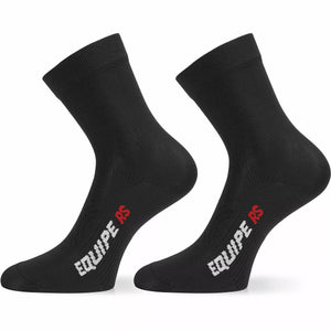 Assos Chaussettes Equipe RS Socks ProfBlack (Noir)