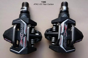 PEDALES TIME Atac XS Titane carbone Paire  + cales