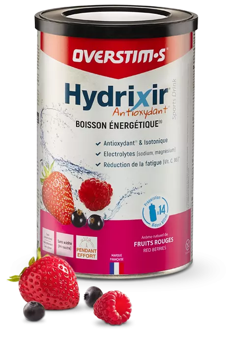 Hydrixir Antioxydant Pot Fruits Rouges 600g OVERSTIMS