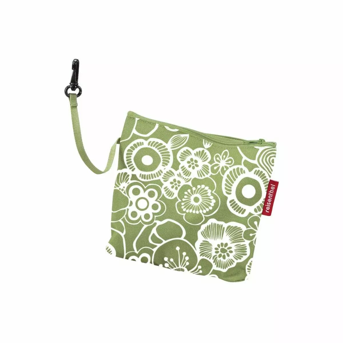Panier Bikebasket Fleur vert KLICKFIX