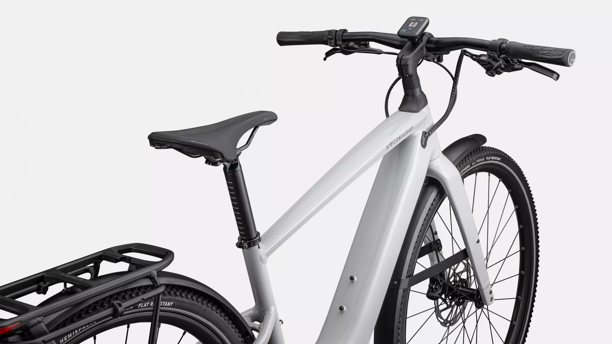 Vélo Specialized Vado Sl 5.0 Eq 2  Gloss Dove Gray/Cool Grey Frost