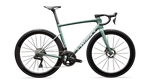 Vélo Specialized Tarmac Sl8 Sw Di2 Gloss Premium Fjord Metallic/White Metallic Silver