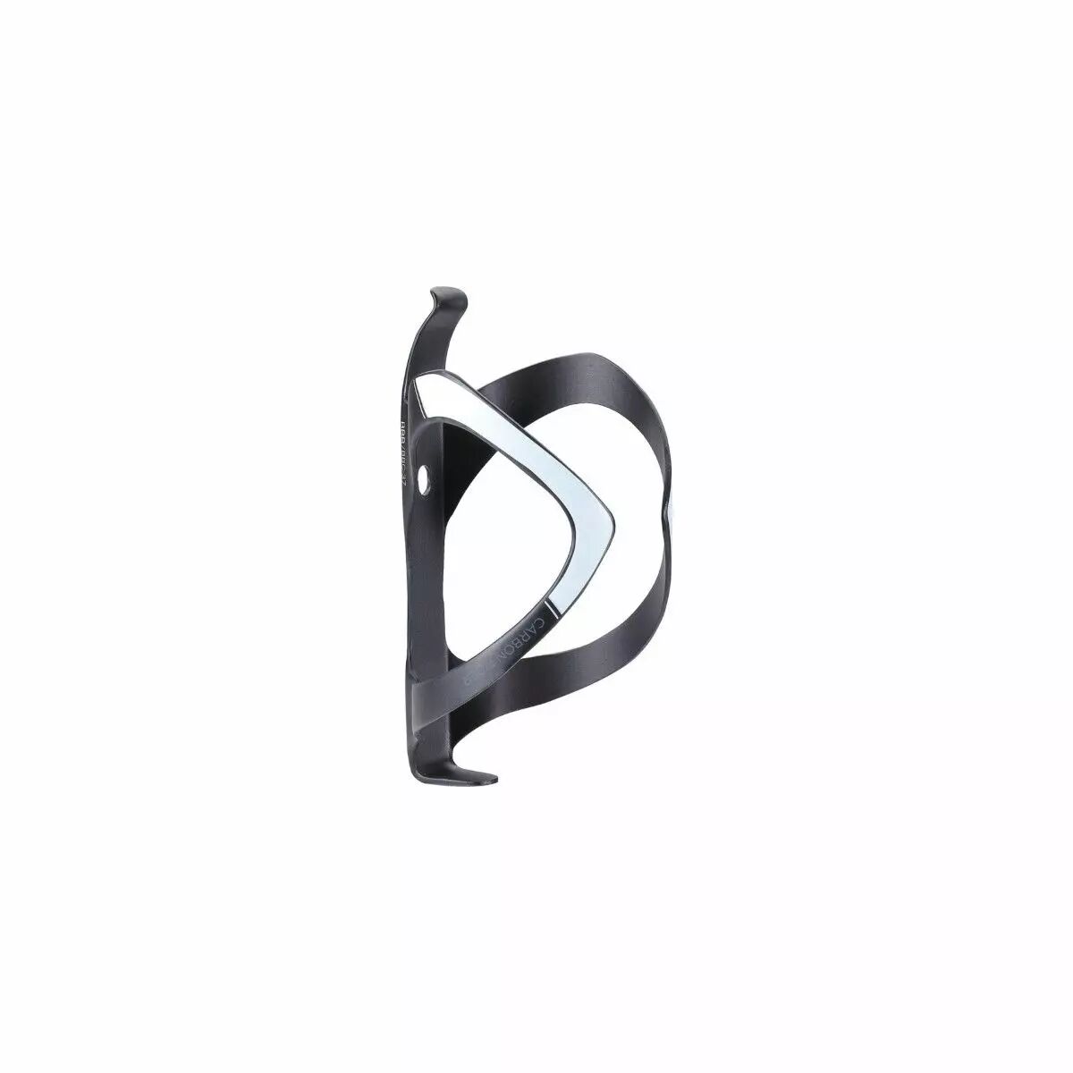 Porte Bidon carbone UD Noir mat/Blanc BBB