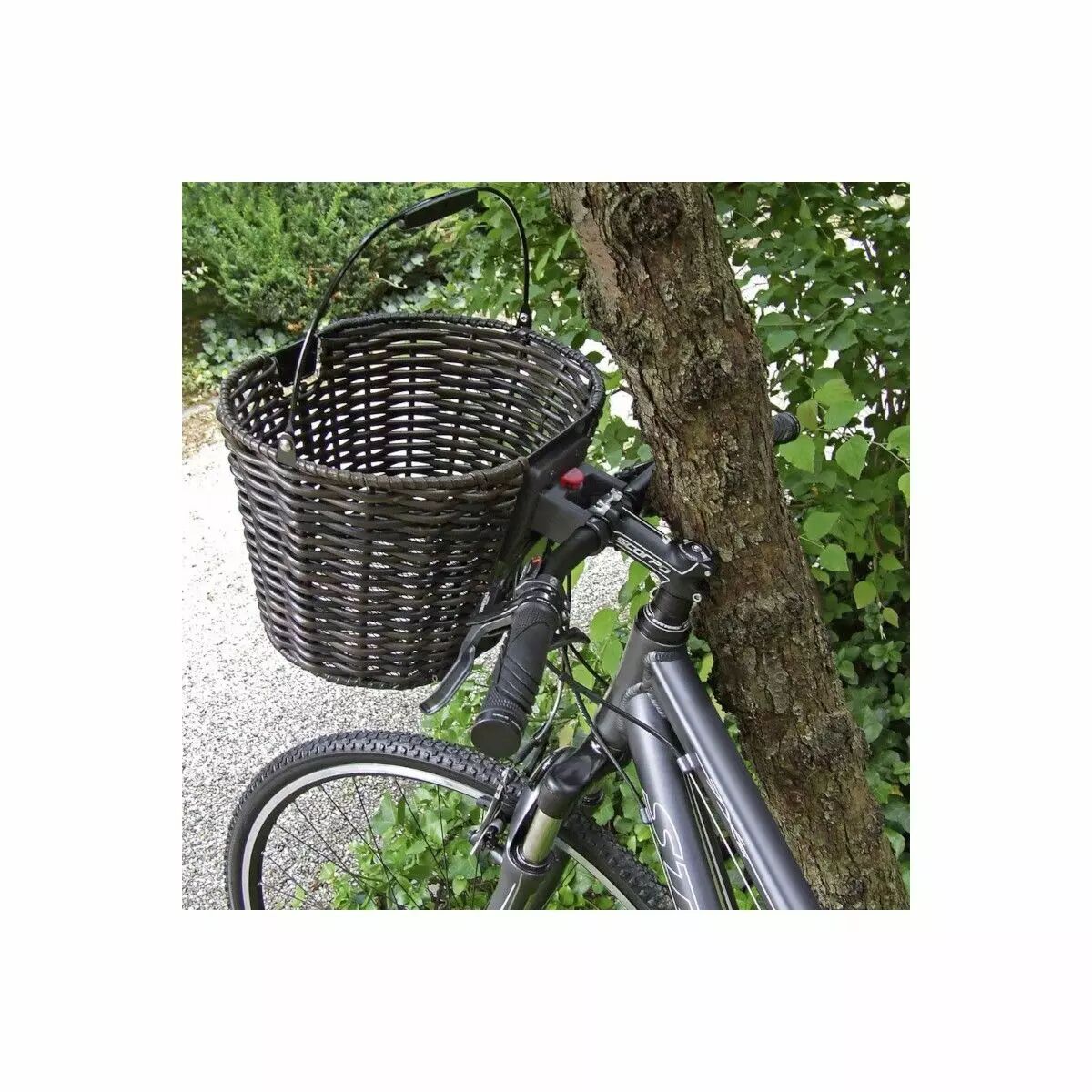 Panier Structura Ovale Marron KLICKFIX