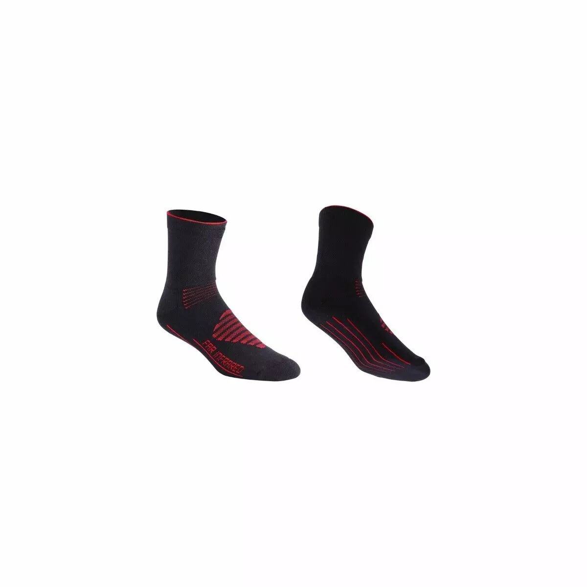 Soquette InFraRouge FIRFeet Noir/Gris BBB