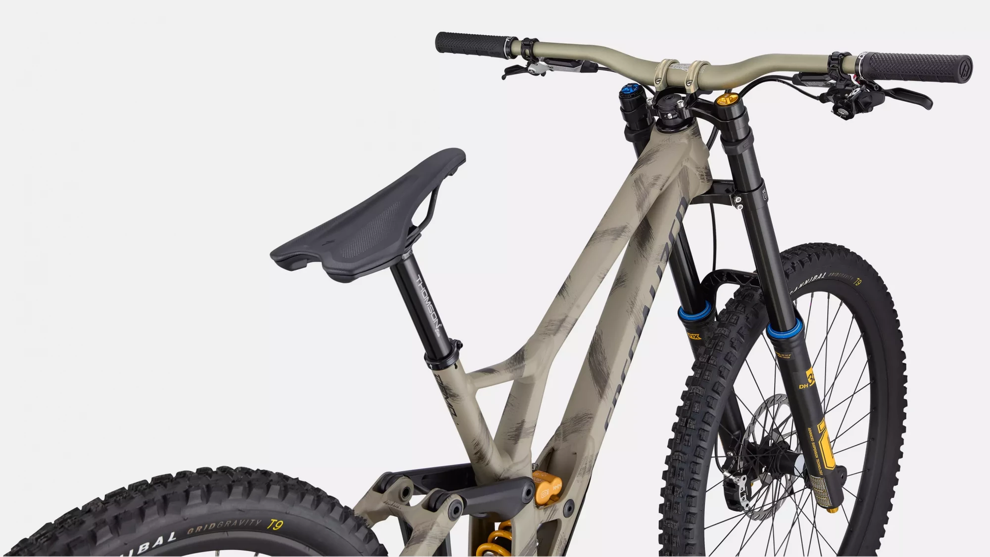 Vélo Specialized Demo Race  Satin Taupe/Black/Brushed