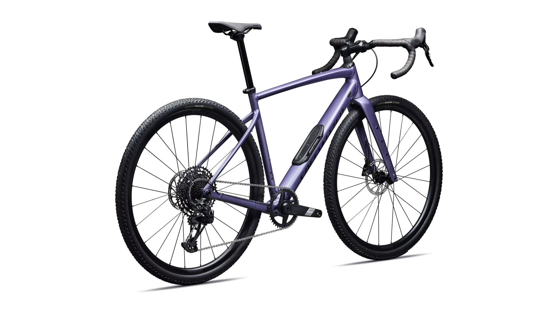 Vélo Specialized Diverge E5 Comp Gloss Mauve Metallic/Obsidian