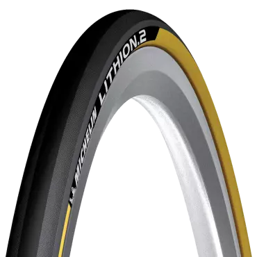 PNEU MICHELIN LITHION 2 700x23 JAUNE/NOIR