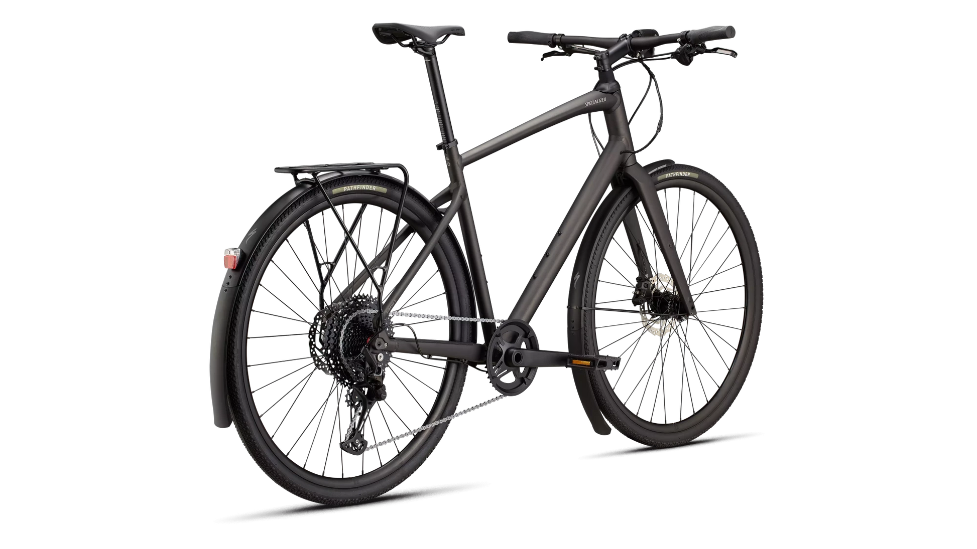 Vélo Specialized Sirrus X 4.0 Satin Metallic Obsidian/Desert Metallic Frost Reflective