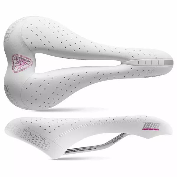Selle Italia Selle Diva Gelflow L3 - Vanox Duro-Tek Blanc
