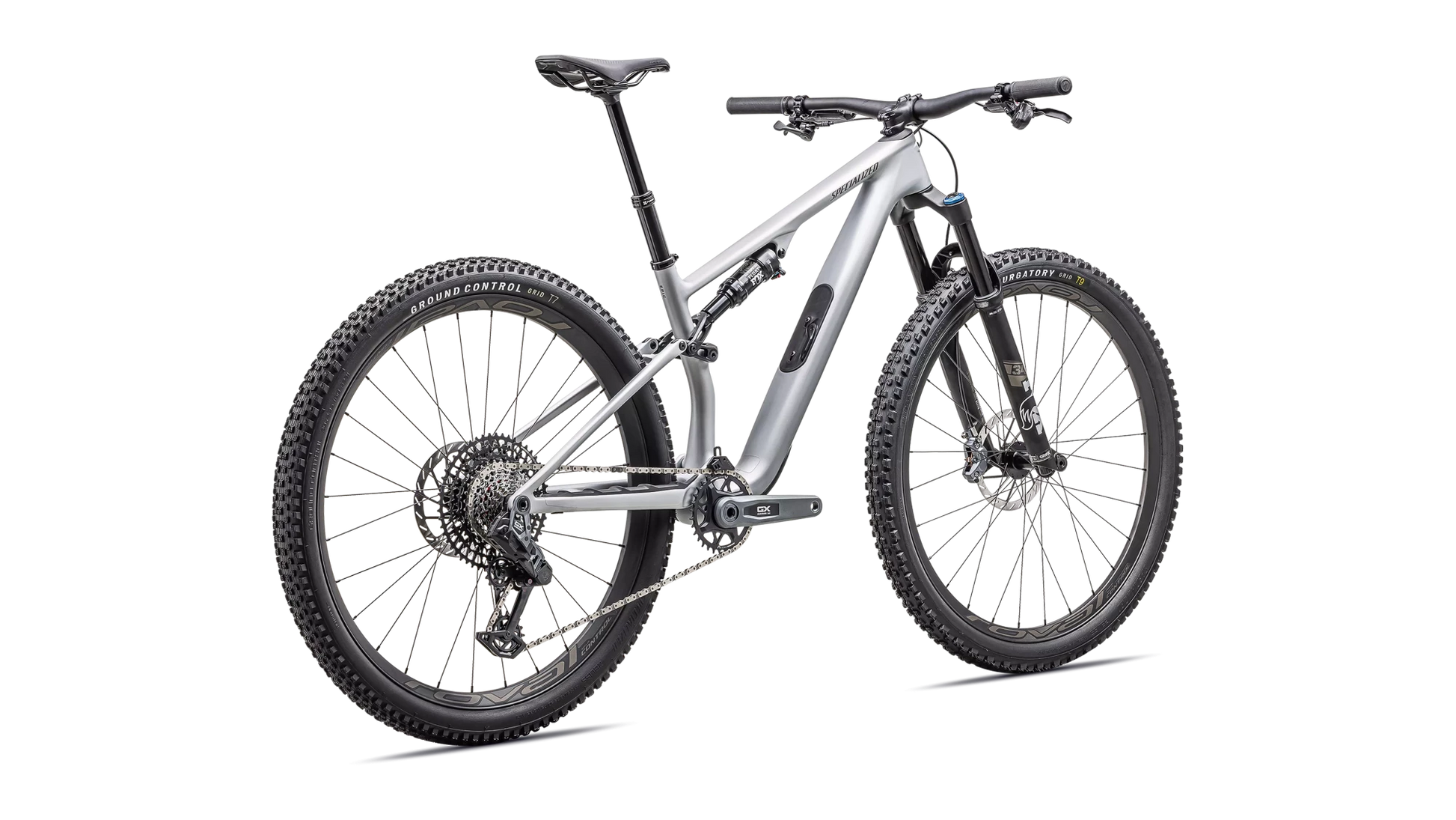 Vélo Specialized Epic 8 Expert Evo Satin Silver Dust/Gunmetal
