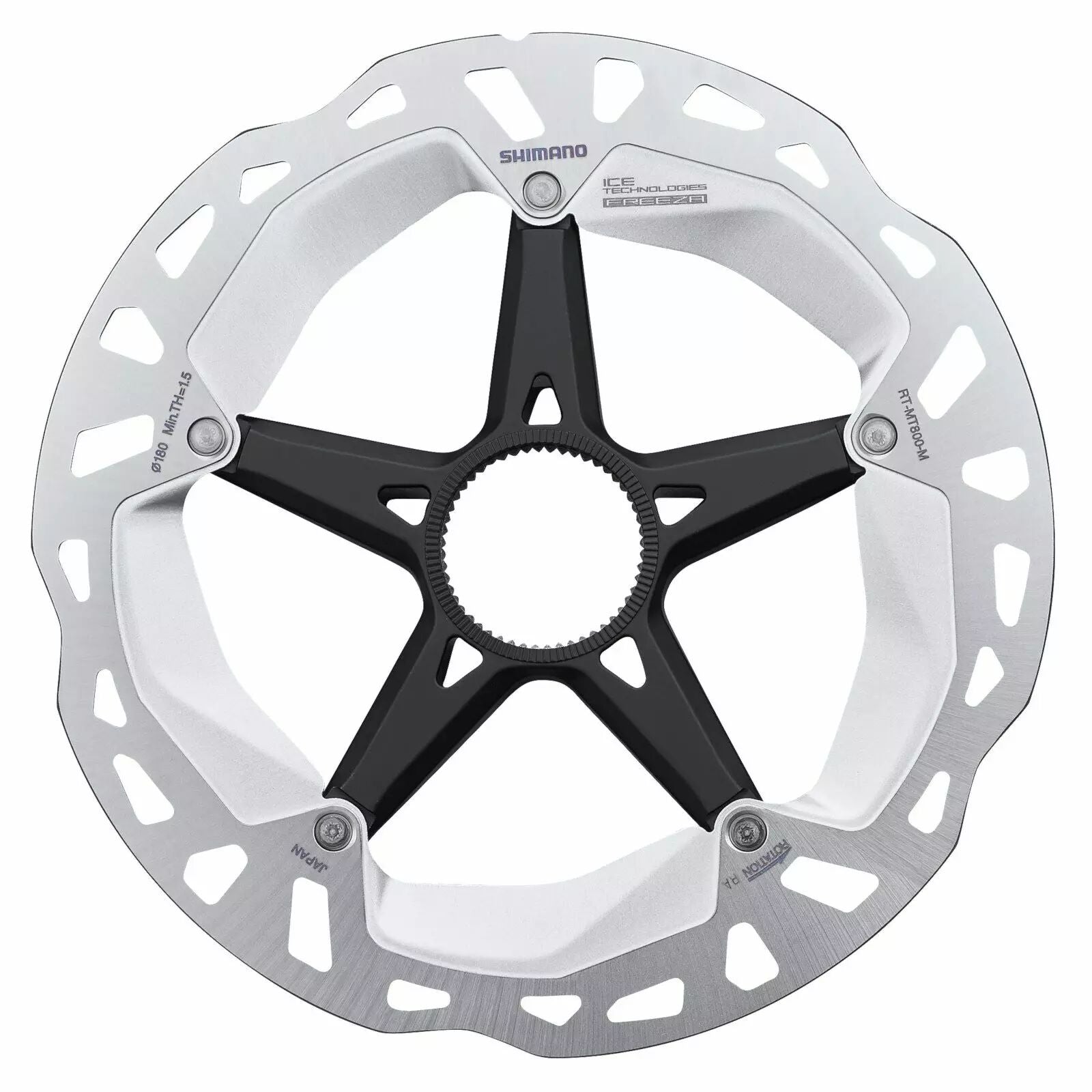 SHIMANO Disque Frein 140mm CL RT-MT800 Ice-Tech Freeza (cannelure interne)