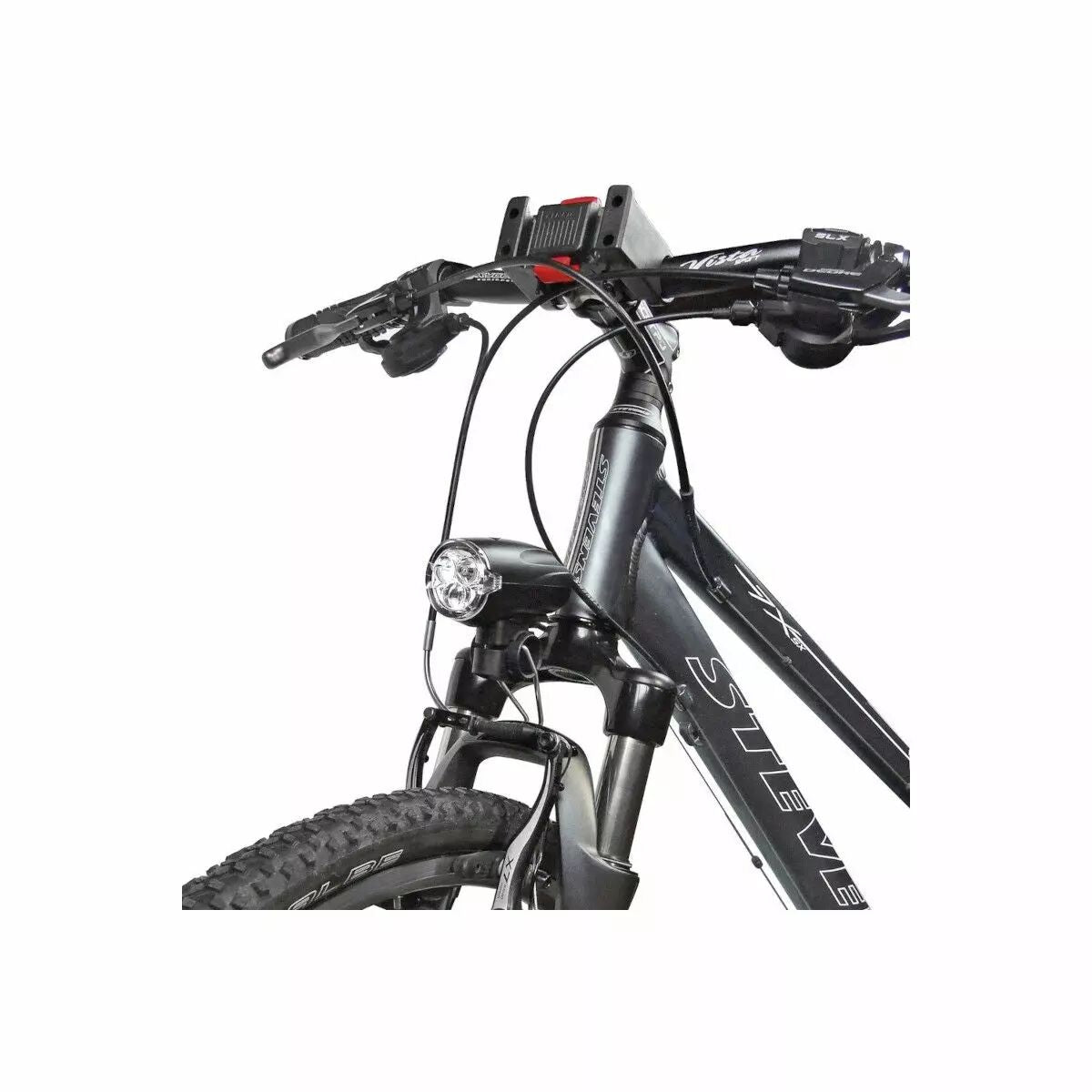 Support éclairage pour fourche KLICKFIX