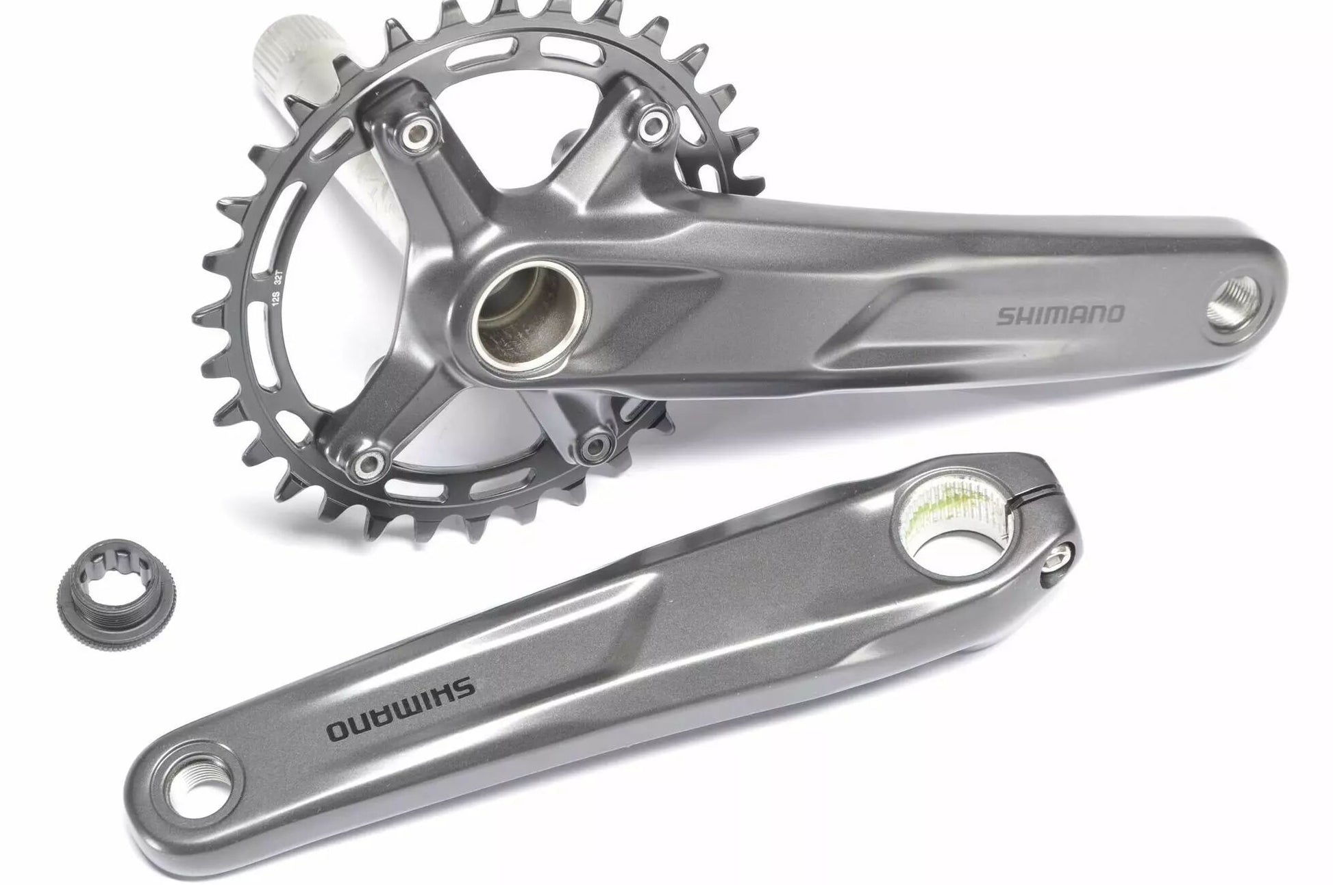 SHIMANO Pédalier 12v Noir FC-MT510-1 32T 175mm
