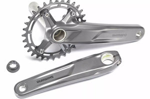 SHIMANO Pédalier 12v Noir FC-MT510-1 32T 175mm