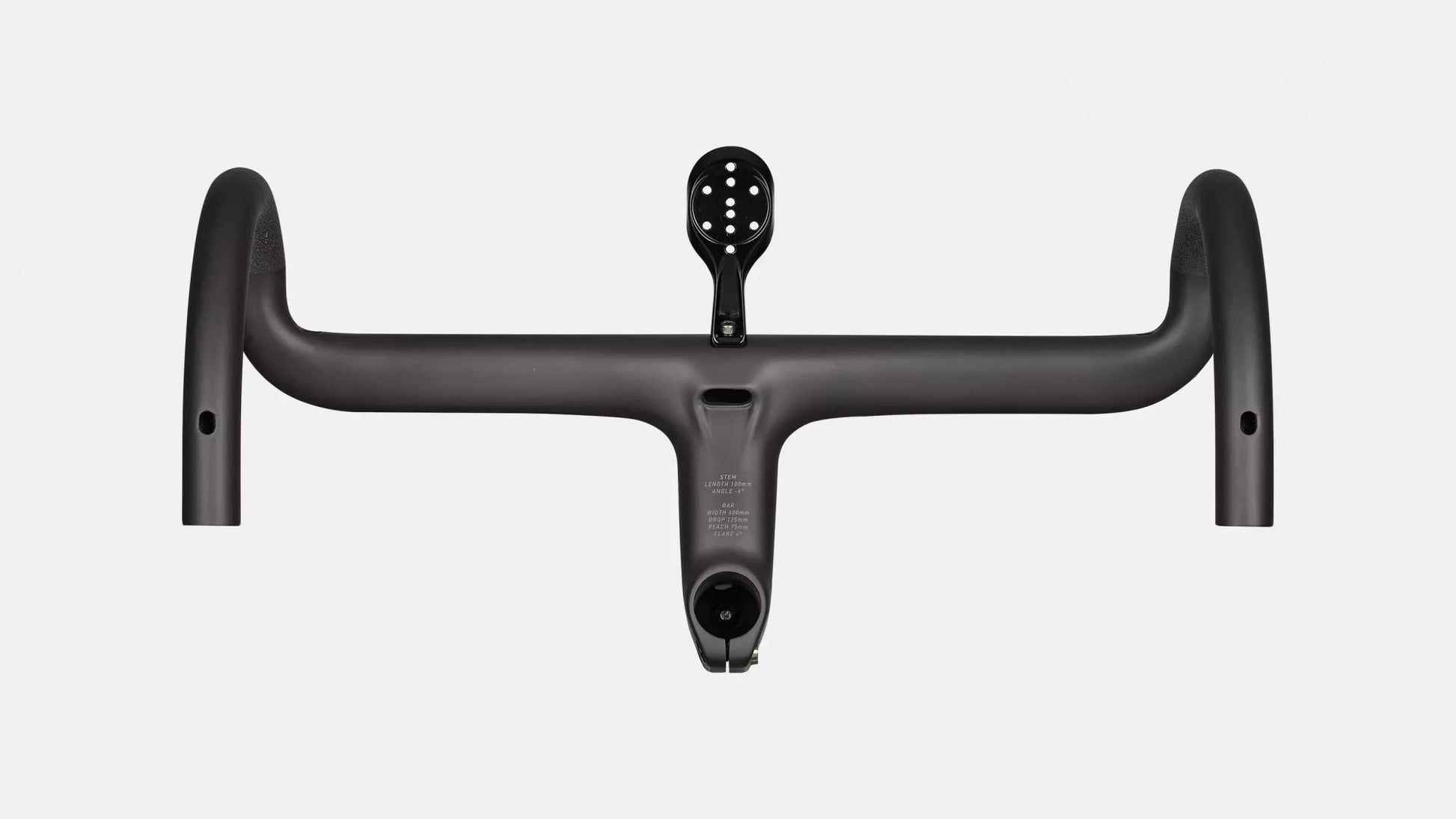 Cintre Specialized Roval Alpinist II Rd Cockpit Satin Carbon/Gloss Blk