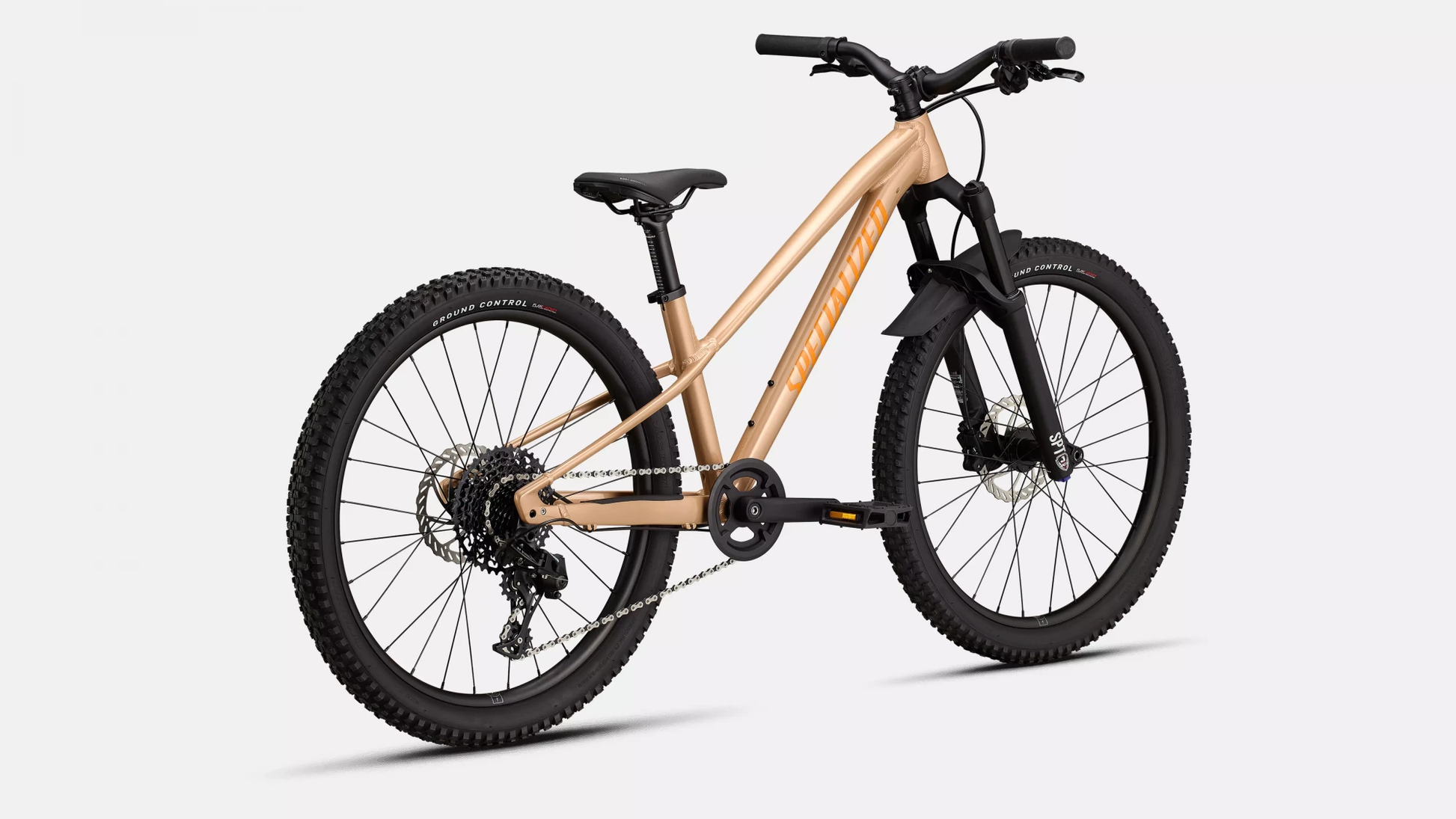 Vélo Specialized Riprock Comp 24 Int Gloss Photon Tint Over Flake Silver/Orange Zest