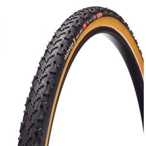 Pneu Cyclocross Challenge 700X33 (33-622) Baby Limus 300TPI Tubless Ready Noir/Tan (BEIGE)