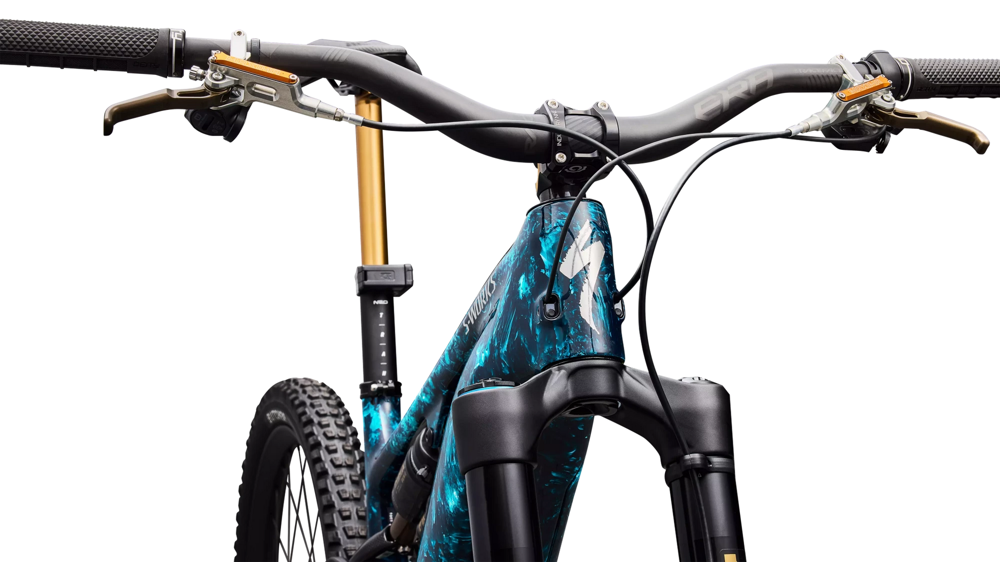 Vélo Specialized Levo Sw Ltd G4 Nb Astral Blue/Dark Navy/Chrome Strata