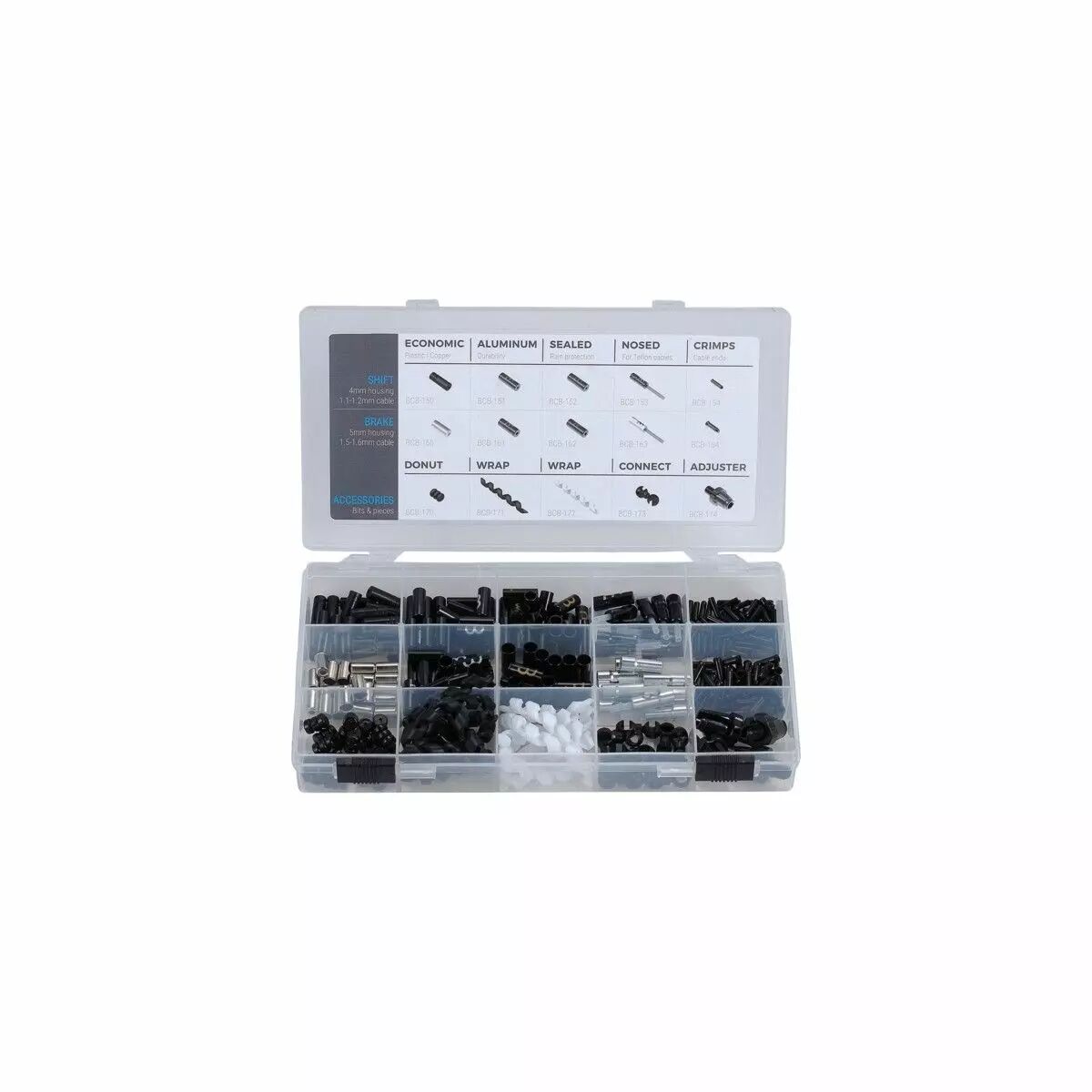 Kit de pièces pour freins et dérailleurs mécaniques BBB