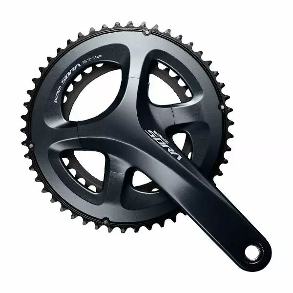 SHIMANO Pédalier 9v Noir FC-R3000 50/34D 175mm