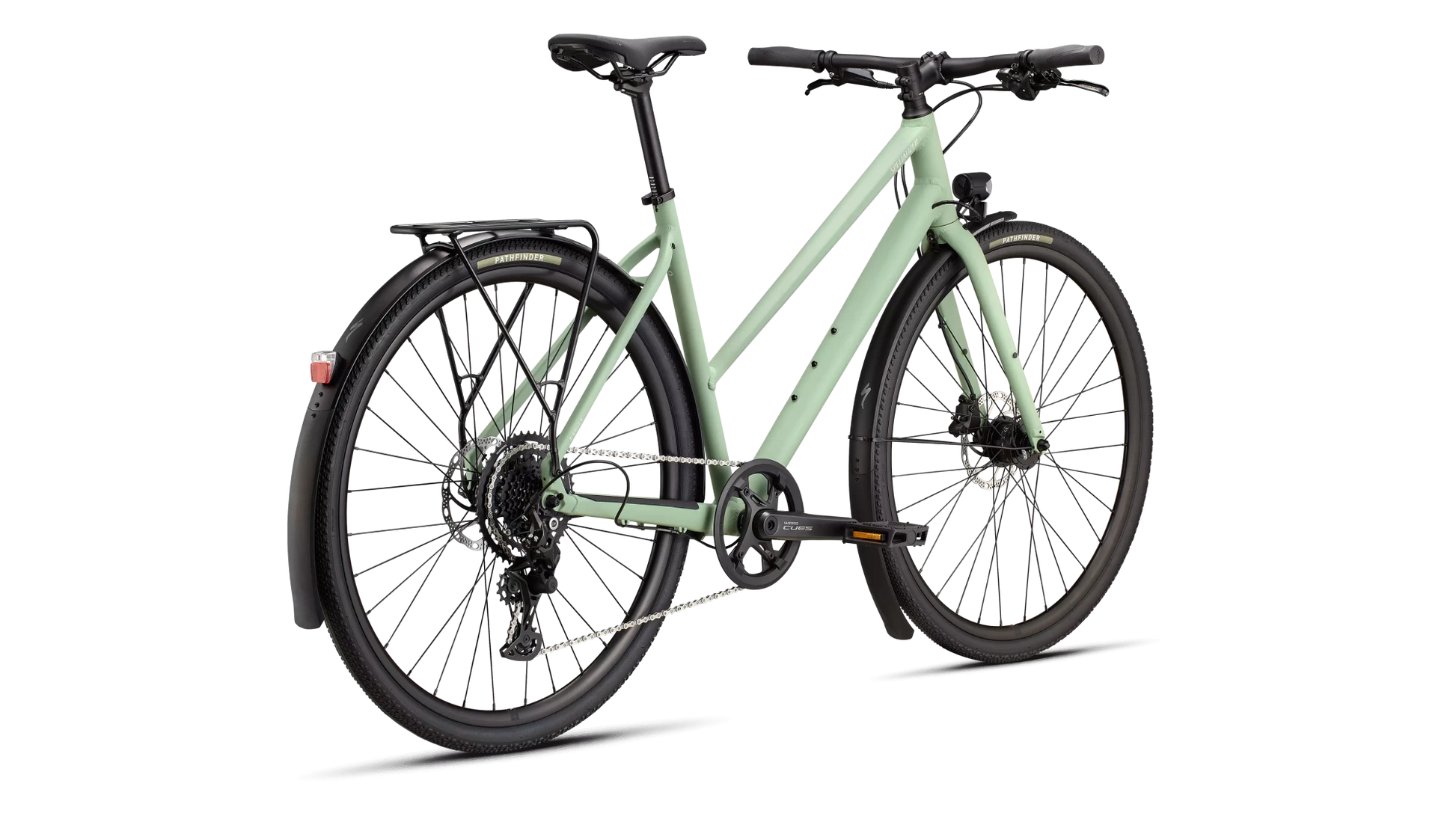 Vélo Specialized Sirrus X 2.0 Satin Pistachio/Dolomite Metallic Frost Reflective