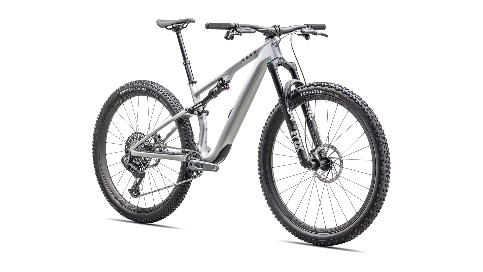 Vélo Specialized Epic 8 Expert Evo Satin Silver Dust/Gunmetal