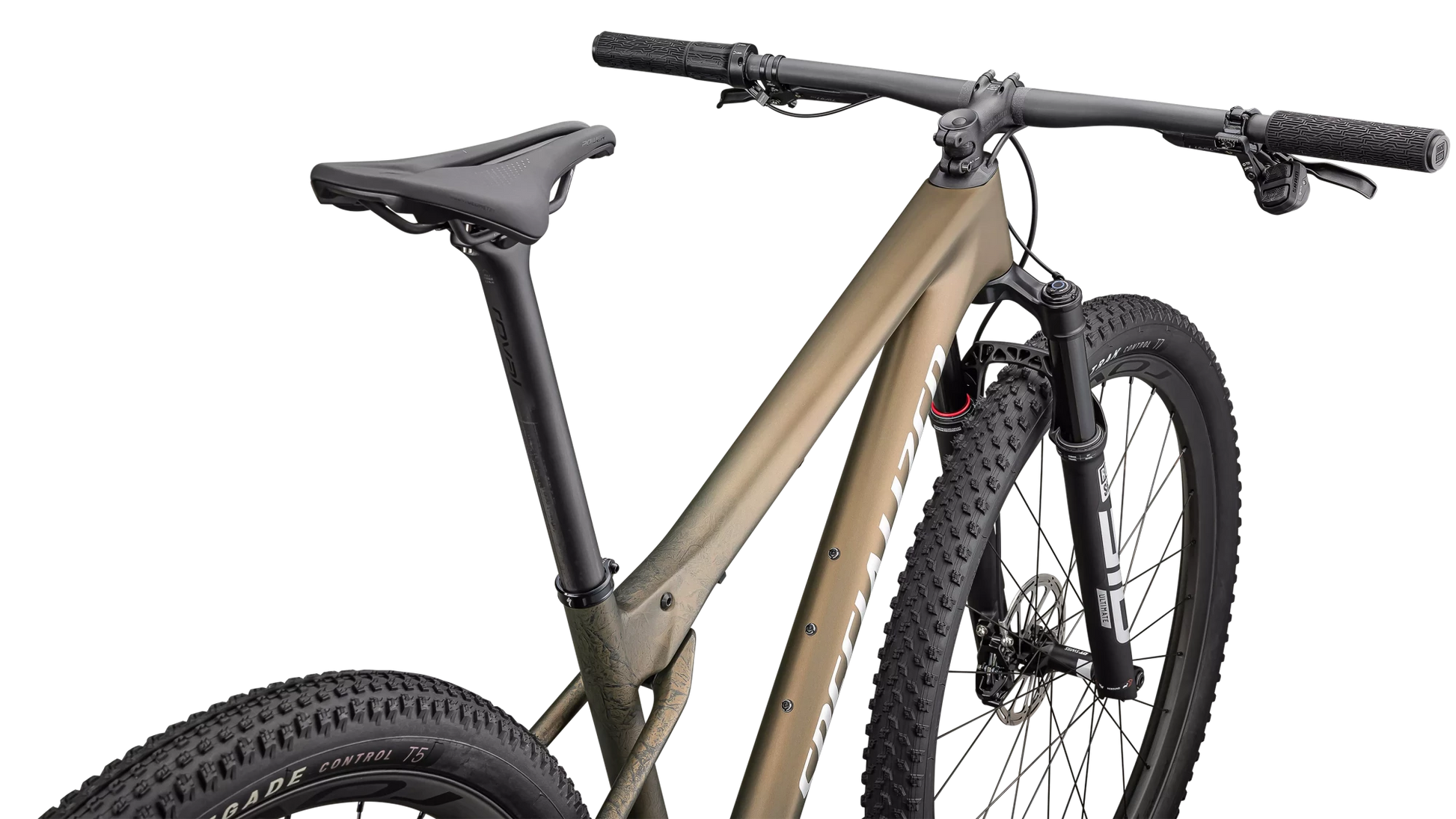 Vélo Specialized Epic Wc Pro Satin Burnt Gold Metallic/Liquid Metal