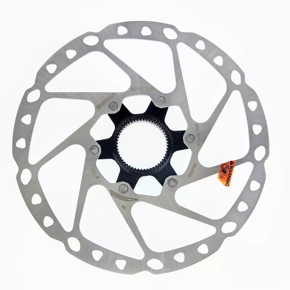 SHIMANO Disque de Frein 180mm CL SM-RT64 + Ecrou
