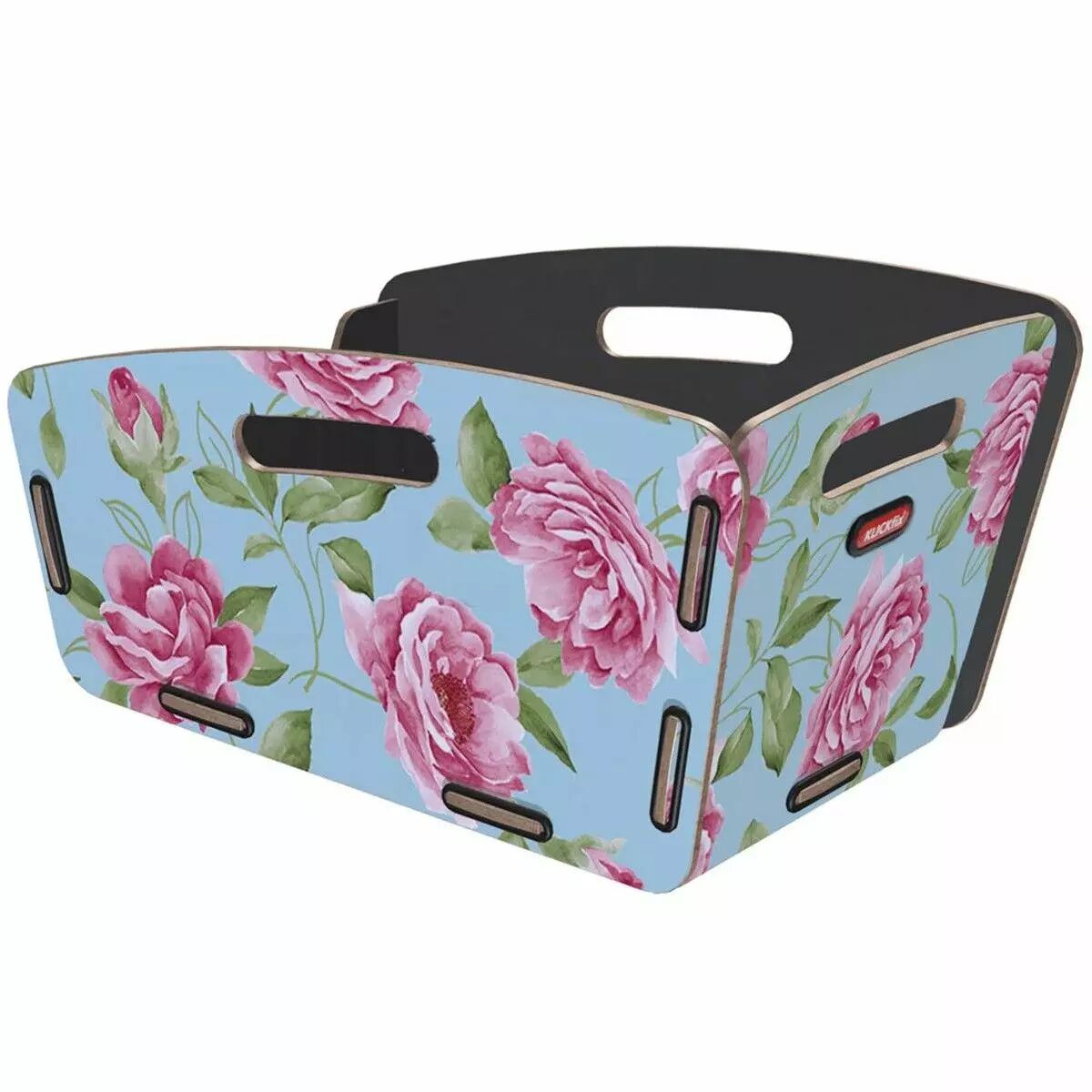 Panier AR arrondi RADKISTE 2 KorbKlip Rose KLICKFIX