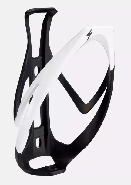 Porte Bidon SPECIALIZED RIB CAGE II MATTE Noir/Blanc