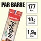 Barre Protéinée Parfum Chocolat/Noisette OVERSTIMS