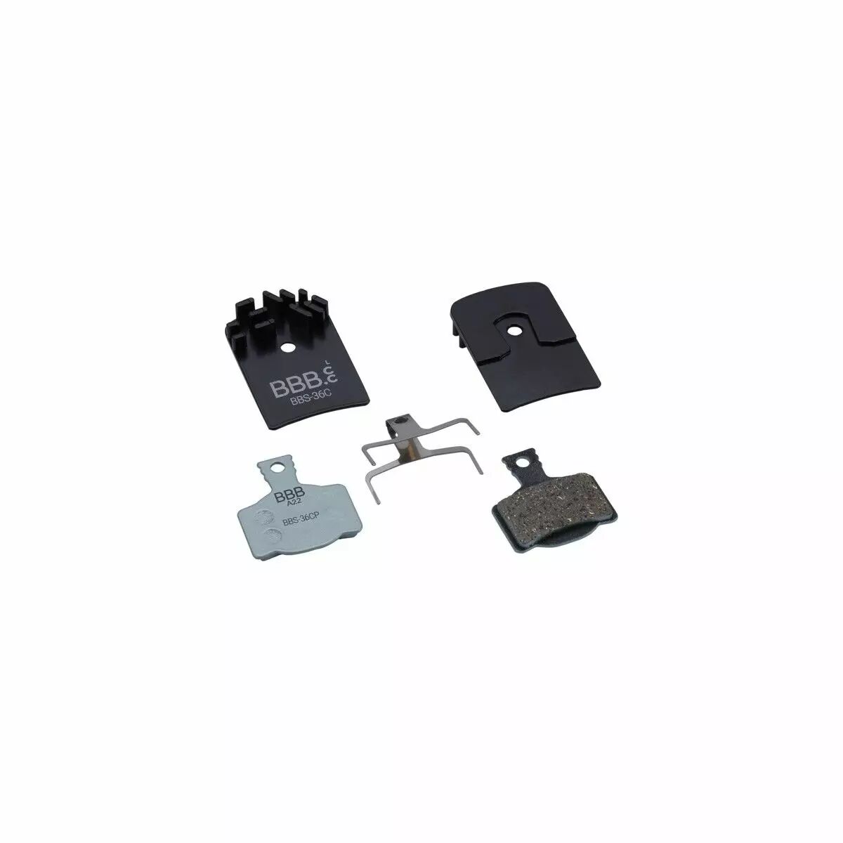 Plaquettes Coolfin, avec dissipateur thermique comp. Magura MT2/4/6/8 BBB