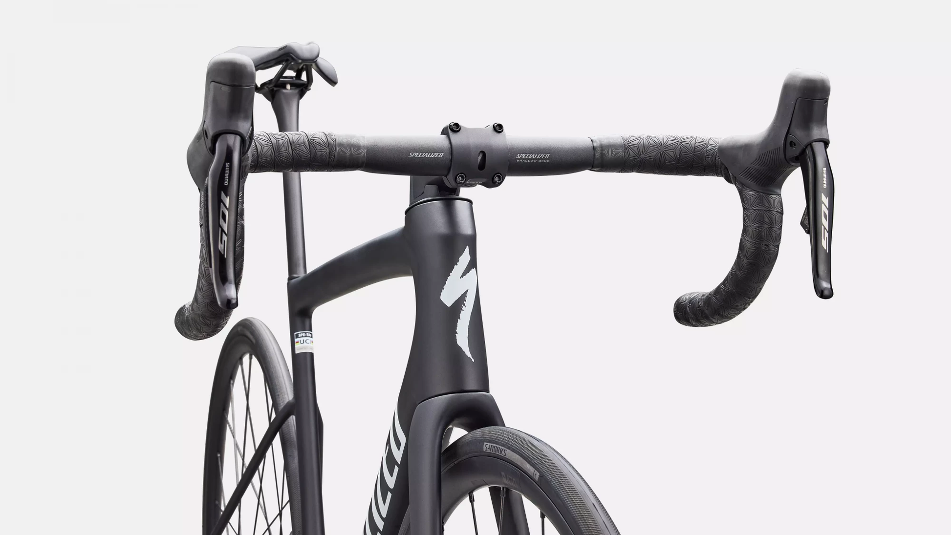 Vélo Specialized Tarmac Sl8 Comp Di2 Satin Carbon/White