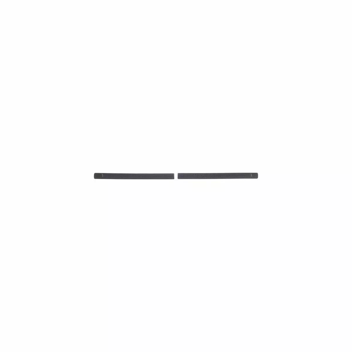 Poignées Multifoam 40cm de longueur 20mm*4mm Noires BBB