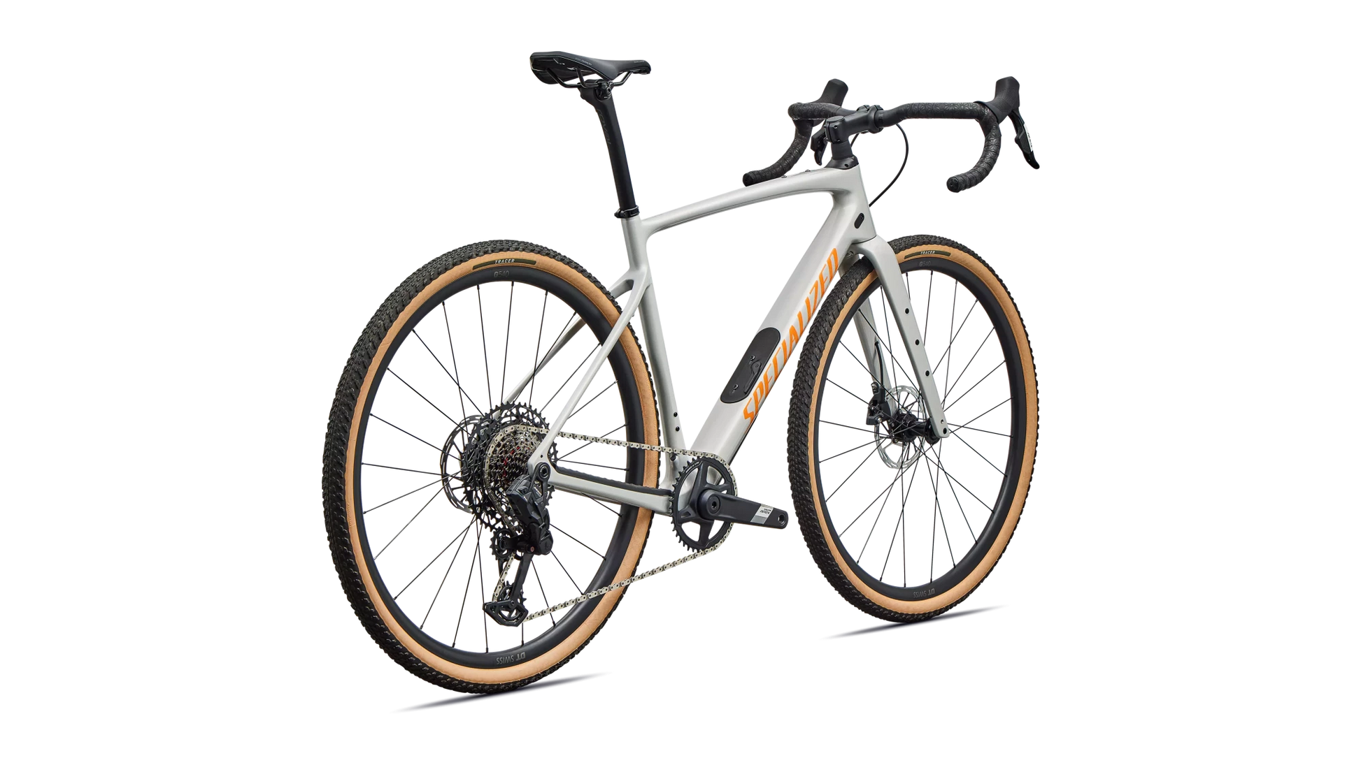 Vélo Specialized Diverge Comp Dolomite Metallic/Orange Zest