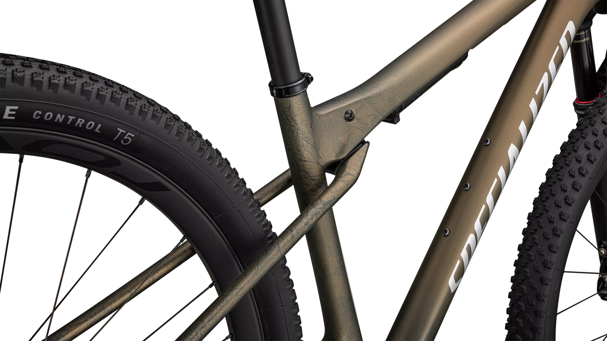 Vélo Specialized Epic Wc Pro Satin Burnt Gold Metallic/Liquid Metal